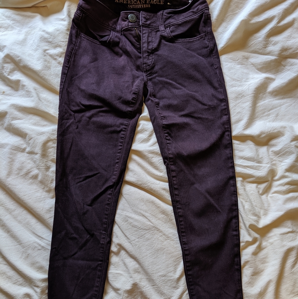 Dark Purple Jeggings